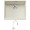 Blanco SUBLINE 500 U biela soft 527170 + Blanco MIDA-S biela soft 526968