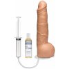 Doc Johnson TitanMen Piss Off with Removable Vac-U-Lock Suction Cup Vanilla, močiace telové dildo s Vac-U-Lock prísavkou 25 x 4,3-5,1 cm
