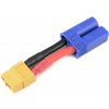 GForce Konverzní kabel EC5 samice XT-60 samec 12AWG GF-1301-117