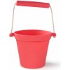 Bigjigs Toys Plážový kyblíček tmavě růžový