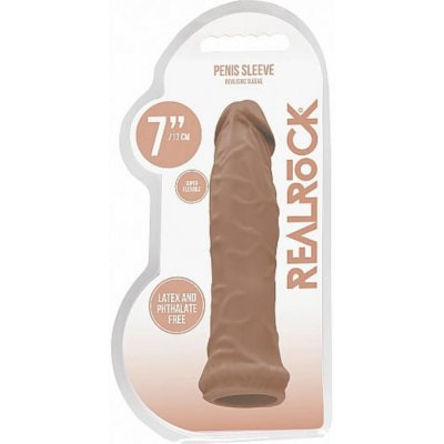 RealRock Penis Sleeve 6 - brown