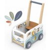Drevené chodítko s aktivitami Speedy Monkey Van multy activity walker uni