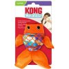 Hračka Kong Cat Crackles Gulpz Ryba, oranžová, polyester