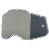 Šošovky okuliarov 100 % Strata 2 / Accuri 2 / Racecraft 2 Injected mirror silver jedna veľkosť