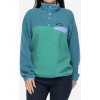 Flísová mikina dámska Patagonia Lightweight Synch Snap-T Pullover - heartleaf green