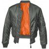 Build Your Brand pánska bunda bomber 3149 Anthracite