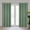 Hotový záves RITA tmavo mätový - na priechodkách