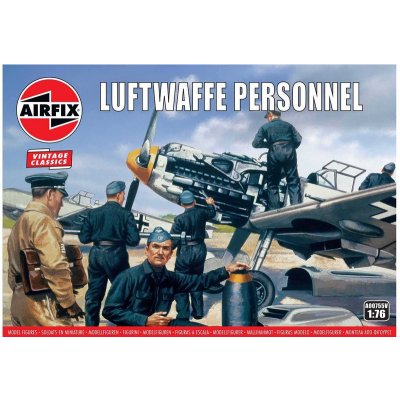 Airfix figúrky – Luftwaffe Personnel (1:76) (Vintage)