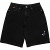 SANTA CRUZ kraťasy Split Sun Shorts Black Wash Check BLACK WASH CHECK vel. 12