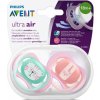 Avent SCF349/15 silikon Ultra air girl 2ks
