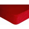 Posteľná plachta Jersey - 030 - Červená Veľkosť: 160x200 cm
