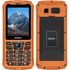 EVOLVEO StrongPhone Z6, vodotesný odolný Dual SIM telefón, oranžová