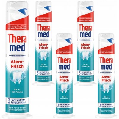 Theramed Atem Frisch na gélovú halitózu 5 x 100 ml