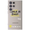 Picasee silikónový prehľadný obal pre Samsung Galaxy S24 Ultra S928B 5G - Kazma - TOHLE JE ŽIVOT A NIC VÍC NEBUDE