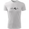 EKG Badminton košík - Pánske tričko Fantasy športové - 2XL ( Biela )