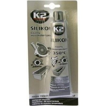 K2 Silikón na motory 85g čierny