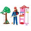 Mattel BRB HASIČSKÁ STANICA S BÁBIKOU