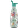Detská termo fľaša z nerezovej ocele COOL BOTTLES Kids Princess Kingdom trojvrstvová 350 ml 3D