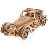 Ugears 3D dřevěné mechanické puzzle Sportovní auto Rapid Mouse