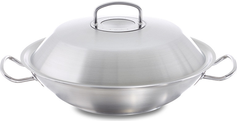 Fissler Pánev WOK s poklicí nerez 35 cm