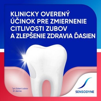 Sensodyne Sensitivity&Gum Whitening zubní pasta 3 x 75 ml