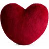 VANKÚŠ HEART 45X45CM ČERVENÝ