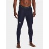 Pánske funkčné športové legíny Under Armour UA HG Armour Leggings-NVY tmavomodré Velikost: XL
