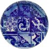 Tanier servírovací|tácka 38cm, LISBOA, modrá dlaždice|Blue tile (DOPREDAJ)|Costa Nova