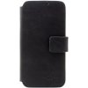 Fixed ProFit kožené puzdro typu kniha pre Apple iPhone 16 Plus, čierne FIXPFIT2-1401-BK