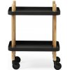 Normann Copenhagen Servírovací stolík Block Table, black