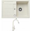Blanco METRA 45 S biela soft + excentrické ovládanie + Blanco MIDA biela soft 526966