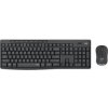 Logitech MK295 - tichá bezdrôtová klávesnica a myš (combo) - CZ/SK - GRAPHITE