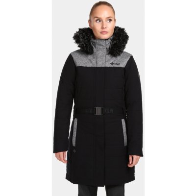 Kilpi KETRINA-W Dámsky zimný kabát UL0129KI Čierna 40
