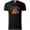 Mám guľatiny 50 - Tričko z organickej bavlny - 2XL ( Čierna )