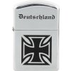 Zapaľovač benzínový MFH 24083Q Deutchland - strieborný