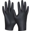 GEBOL jednorázové rukavice Black Nitril ULTRA Strong nepudrované, EN455, vel. M, 80 ks