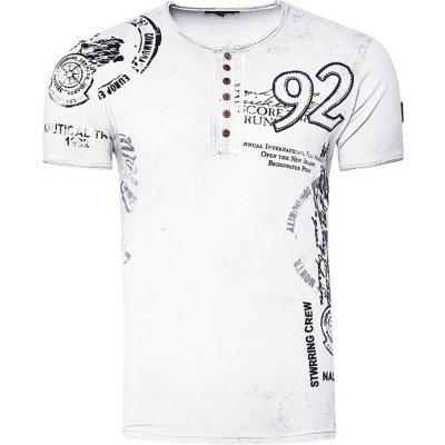 Rusty Neal tričko pánské 15241 biele