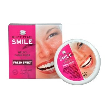 White Pearl Smile Freshsweet bieliaci zubný púder 30g