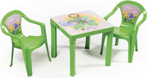 Inlea4Fun 2 stoličky 1 stolík zelená od 31,26 € - Heureka.sk