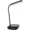 EMOS | LED Stmievateľná flexibilná stolná lampa LED/12W/230V 3000K/4000K/6500K čierna | EMS1178