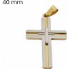 EXEED 24247002 - Prívesok z chirurgickej ocele kríž