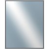 DANTIK - Zrkadlo v rámu, rozmer s rámom 40x50 cm z lišty Hliník šedá (7002006)