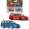 HOT WHEELS PREMIUM CULTURE CAR 2-balenie 2005 Mitsubishi Lancer / 2004 Subaru