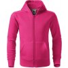 MALFINI Detská mikina Trendy Zipper - Purpurová | 146 cm (10 rokov)