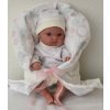 Realistická panenka - miminko- holčička Mufly ve spacím pytli - Růženka od Antonio Juan (Mufly Arrullo)