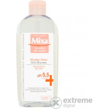 Mixa Micellar Water micelárna voda proti vysušovaniu pleti 400 ml