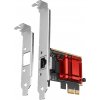 AXAGON PCEE-G25, PCIe síťová karta - 1x 2.5 Gigabit Ethernet port (RJ-45), Realtek, PXE, vč. LP