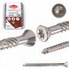 Nerezové skrutky do dreva 4x50 mm 200 ks na terasu TORX A2 Klimas WN
