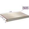 Karndean International Ecoline Step - Schod s nosom / 2A 9502 Gaštan bielený