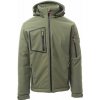 PAYPER STREAM PAD S00331-0489 / Softshellová pánska zimná bunda - military green/green XXS